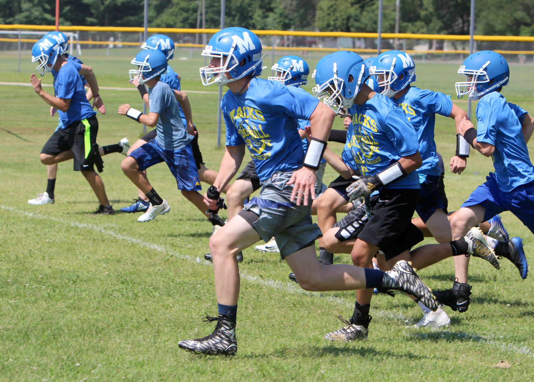 McDonell First Day of Football Practice 8-6-19